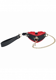 Ouch! Milan Collection - Collar with Leash