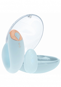 Loveline - Dreamsicle - AirTapTech - Vibrador Recargable - 10 Funciones - Resistente al Agua - Azul
