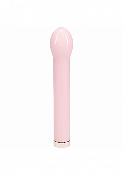 Loveline - Celestia - Recargable - 10 funciones - Vibrador con punta de bombilla de 6.3" - Vidrio -