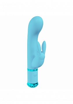 Loveline - Belle - Rabbit Vibe 10 funciones - Silicona - Recargable - Resistente al agua