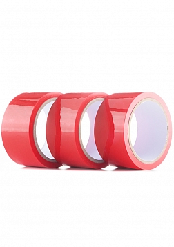 Bondage Tape - 3-pack - Red