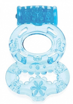 Super Enjoyable Vibrating Ring - Blue