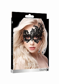 Royal - Black Lace Mask