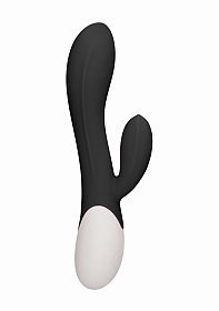Flame-Rechargeable Heating G-Spot Vibrator-Black