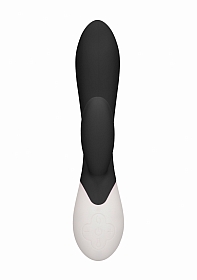 Flame-Rechargeable Heating G-Spot Vibrator-Black