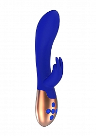 Heating Rabbit Vibrator - Opulent - Blue