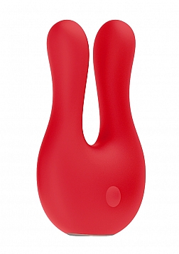 Dual Motor Clitoral Stimulator - Exceptional - Red