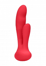 G-Spot and Clitoral Vibrator - Flair - Red