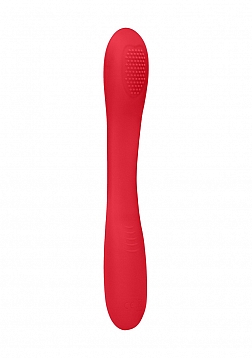 Double Ended Vibrator - Flex - Red