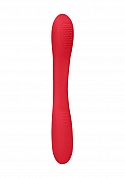 Double Ended Vibrator - Flex - Red