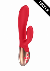 Heating G-spot Vibrator - Exquisite - Red -  Tester