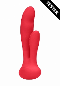 G-Spot and Clitoral Vibrator - Flair - Red - Tester