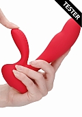 G-Spot and Clitoral Vibrator-Flair-Red-Tester