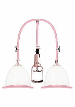 Breast Pump Set Large - Rose Gold