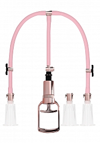 Pump Set for Clitoris and Nipples - Large