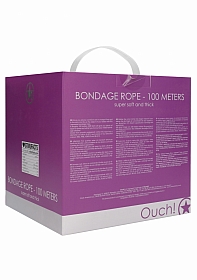 Ouch! Bondage Rope 100 Meter - Purple..