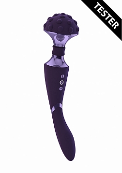 Shiatsu - Bendable Massager Wand - Purple - Tester